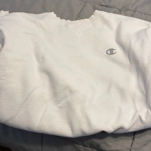 white champion crew neck